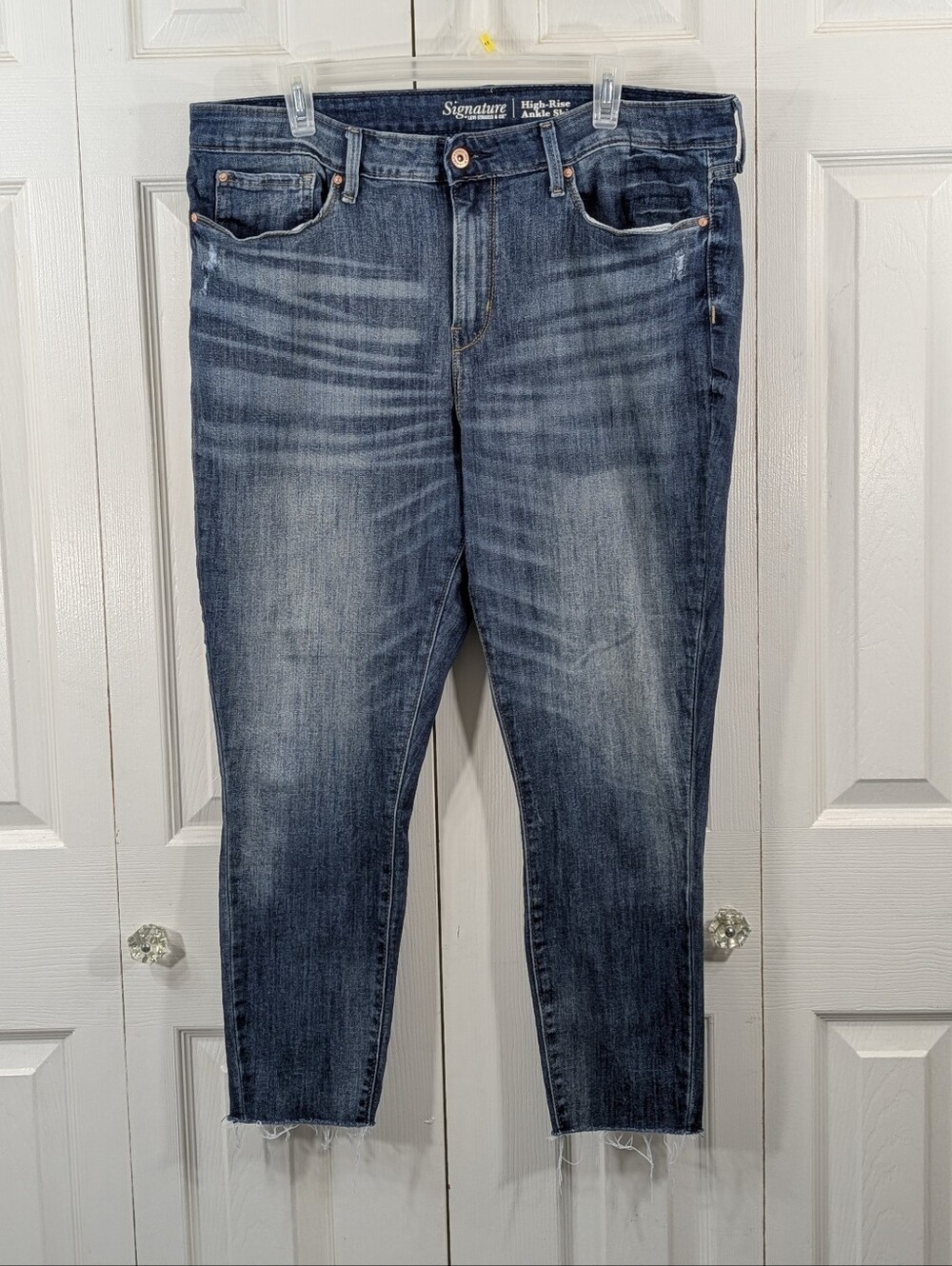 Levi's Signature: High Rise Ankle Skinny - Size 18/34